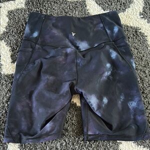Old Navy Black Bike Shorts High Waist Stretch